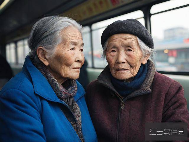 七十路车站的守望，两位祖母的岁月对望
